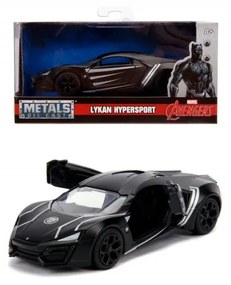 MASINUTA METALICA BLACK PANTHER LYKAN HYPERSPORT SCARA 1 LA 32 Jada Toys