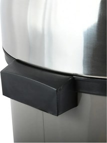 Coș de gunoi taupe cu senzori de atingere din oțel 30 l – MSV