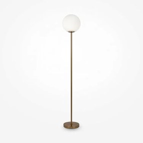 Lampadar modern alama liniar minimalist cu glob de sticla Maytoni Ring