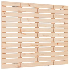 824673 vidaXL Tăblie de pat pentru perete, 96x3x91,5 cm, lemn masiv de pin