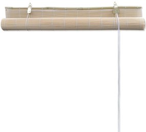 Jaluzele din bambus natural tip rulou, 4 buc., 120 x 160 cm 120 x 160 cm (4 pcs)