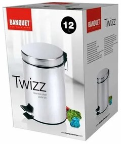 Coș de gunoi Banquet TWIZZ,  12 l