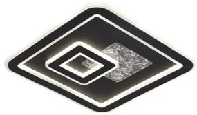 Plafonieră LED dimabilă LED/110W/230V negru + telecomandă