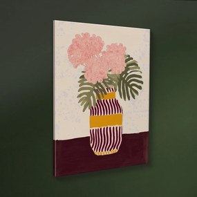 Tablou 60x80 cm Striped Vase – Styler