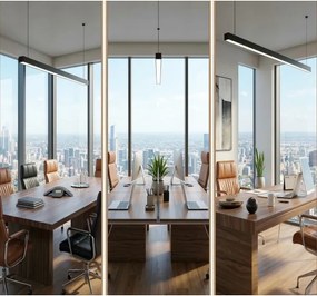 Plafonieră LED ALLDAY BASIC, 40W, 230V, 2700/4000/6000K, negru