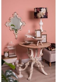 Masa dining, din lemn masiv, aspect vintage, Laviane