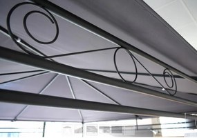 Foişor de grădină 3x3m Shine Beige