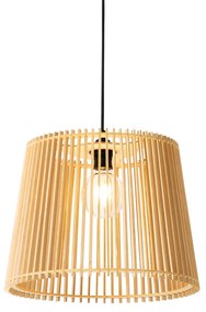 Lampă suspendată rustică de exterior din lemn IP44 - Jayla