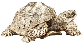 Figurina Decorativa Turtle Auriu Small