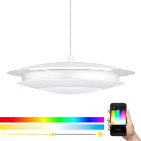 Eglo 98041 - Lustr LED RGB dimabil MONEVA-C pe cablu LED/18W/230V