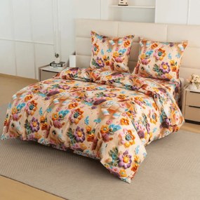Lenjerie de pat din microfibra pentru copii PONYBLOOM colorata Dimensiune lenjerie de pat: 70 x 80 cm | 140 x 200 cm