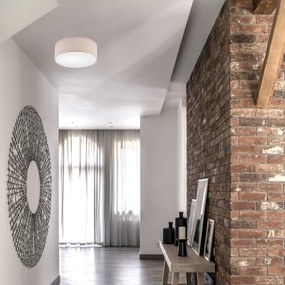 Plafonieră SIRJA 1xE27/60W/230V d. 35 cm bej