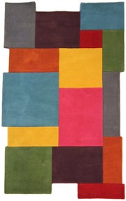 Covor Collage Multi, Flair Rugs, 120x180 cm, lana, multicolor