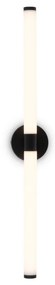 Aplica de perete LED design high-tech minimalist Axis negru