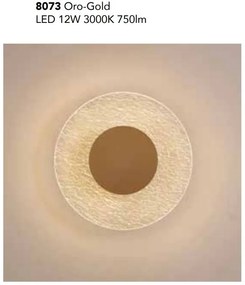 Aplica de perete iluminat ambiental LED Jewel Oro 25cm