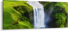 Tablou - Cascada Skogafoss (120x50 cm)