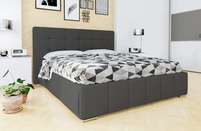 Pat matrimonial180 cm Kendrick (piele ecologică Soft 020). 1058293