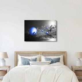 Tabloul bilelor albastru închis (90x60 cm)