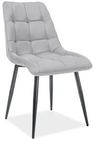 Scaun de sufragerie Charlie (Gri + Negru). 1050290