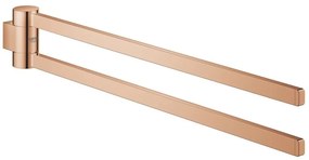 Grohe Selection Suport prosop baie tip bara dubla 40 cm, cupru (warm sunset)