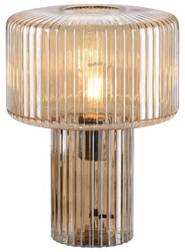 Lampă de masă de design din sticlă chihlimbar - Andro