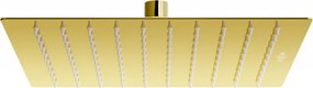 Mexen Slim pălărie de duș 25 x 25 cm, aurie - 79125-50