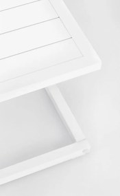 Măsuță de grădină din aluminiu 40x40 cm Hilde – Bizzotto
