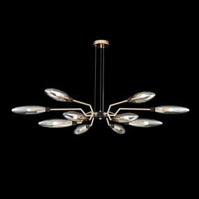 Lustra moderna design minimalist 127cm Ventura MYMOD012CL-12G