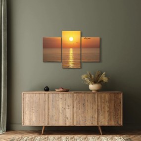 Tablou - Apus de soare peste ocean (90x60 cm)