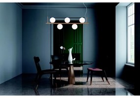 Lustră pe cablu 5xE14/15W/230V auriu Zambelis 1998