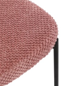 Set de scaune de sufragerie Bouclé CT-W1077 PINK2,4 buc