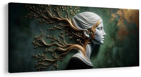 Tablou armonie naturală în formă feminină