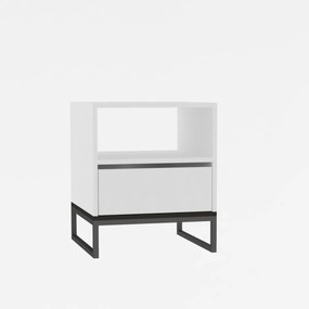 Măsuță de noptieră Lindau White