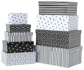Set 9 cutii de cadou Sunny