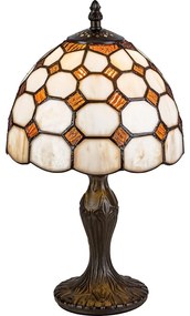 Brilagi - Lampă de masă Tiffany cu vitralii DORAN 1xE14/40W/230V