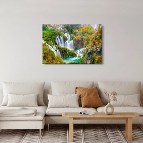 Tablou - Parcul Național Lacurile Plitvice (90x60 cm)