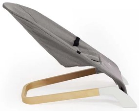 Șezlong pentru bebeluși CALMY gri PETITE&MARS