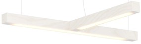 Lampă suspendată LED40 în forma de T, mai multe variante - TUNTO Model: stejar, pătat alb