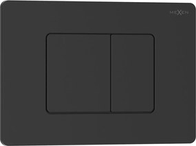 Mexen Tex 05 buton de spălare oțel inoxidabil, negru mat - 6105-02