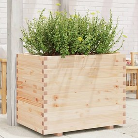 vidaXL Jardinieră de grădină, 90x60x72 cm, lemn masiv de pin