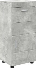 vidaXL Set dulap baie cu sertar TULUM Gri din beton 37 x 31,5 x 82 cm