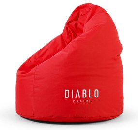 Fotoliul tip puf Diablo Chairs pentru copii: Roșu