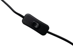 Lampa de podea decorativa cu design original Woman 35 auriu