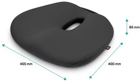 Pernă ergonomică pentru scaun CONNECT IT CFH-5501-GY antracit