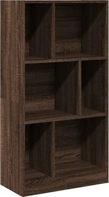 vidaXL Bibliotecă, stejar maro, 57x28,5x107,5 cm, lemn prelucrat