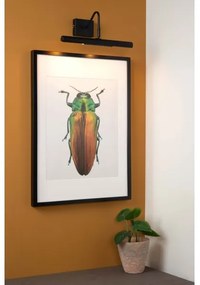 Aplică pentru tablouri Lucide 45299/02/30 VINZ 2xG9/28W/230V negru