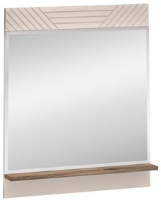 Oglinda EYCO 70, cașmir/stejar castello