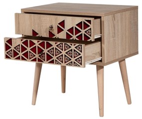 Noptieră Sopatu 4 (stejar sonoma) . 1094409