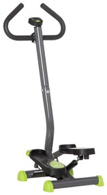 HOMCOM stepper cu maner, monitor LCD, 55x 44 x108cm, gri | Aosom Romania