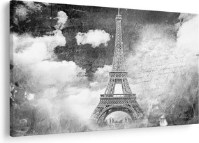 Tablou - Carte poștală de epocă a orașului N⁰3 (90x60 cm)